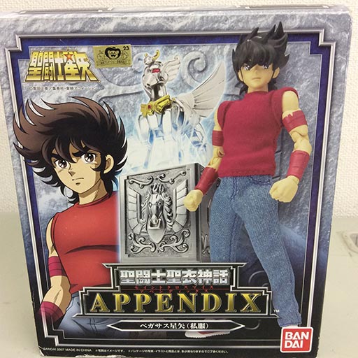 「聖闘士聖衣神話APPENDIX ペガサス星矢（私服）」のフィギュア